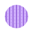 Hamburguer_Grid_with_Hole.stl Hamburger Maker Vegan (dryer holes) Vegetals Meat