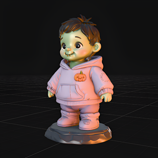 kawaii baby frankenstein