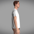 Regular-Basic-T-Shirt_7.png Regular Basic T-Shirt | Marvelous / Clo3d / obj / fbx