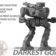 DGdetails.jpg Mech- Darkest Goat with free pilot and interchangeable weapons