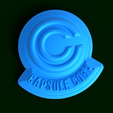 Capsule-Corp-Logo-2.png Capsule Corp - Dragon Ball - 3D Logo