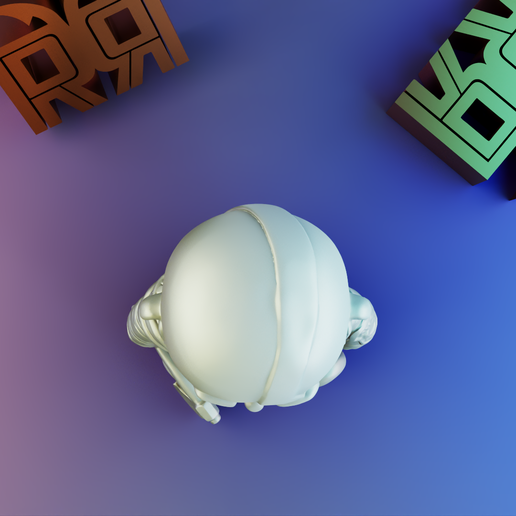 render_47.png Mini kratos Statue