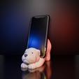 Render2.png Dog Phone Holder - Multicolor