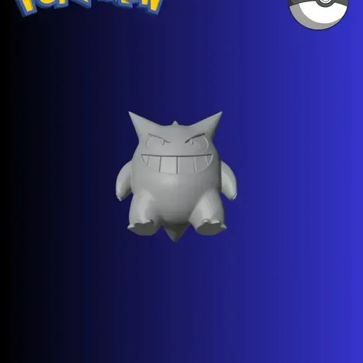 c9000a86ca9978566d3e0c7e60157e03.webp Gengar Pokemon (4 couleurs ams et stl)
