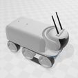LEVi 2 in white 1.14.jpg LEVi Rover Raspberry Pi Modular Robot Platform