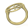 ring-05 v10-06.png ring Egypt “key of the Nile” “key of life” r05 for 3d-print and cnc