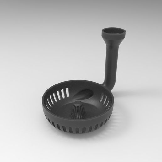 Centrifugal Tap-Powered Berry Washer – 3D Printable - 3D model önizlemesi