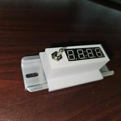 14ec30a8-b82e-418b-a1e4-ec916769290c.jpg Fichier 3D gratuit Boîtier de l'horloge numérique DS3231SN・Modèle imprimable en 3D à télécharger