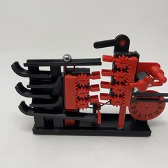 Image00a.jpg STL-Datei Marblevator, Schaufellift. kostenlos・Modell zum 3D-Drucken zum herunterladen