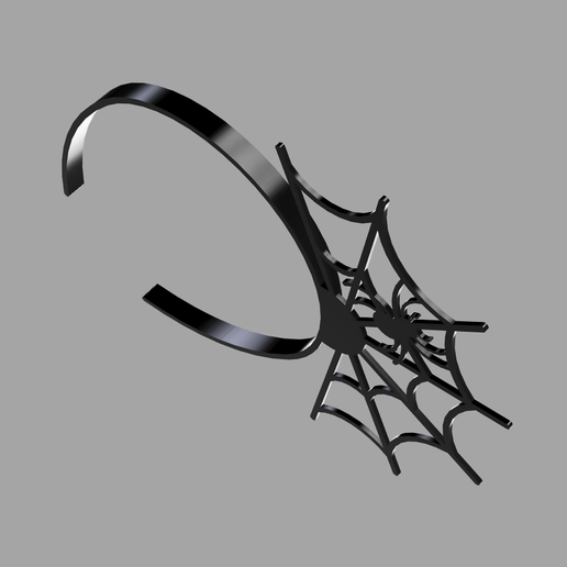Vincha / Diadema de Halloween con Telaraña y Araña 🕷️🕸️ / Halloween Headband with Spiderweb and Spider