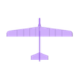 sturdy-glider-mkI.stl Rubber Band Glider with Reinforced Wings