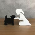 WhatsApp-Image-2023-01-05-at-19.21.53.jpeg Girl and her Yorkshire(tied hair) for 3D printer or laser cut