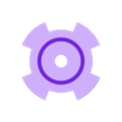 Roue_4_dts-_Largeur_adaptee.stl Roues de codage pour détecteur de brouillage Ø1,75