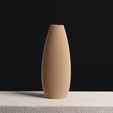 Textured-ellipse-vase-for-dried-flowers-vase-mode-stl.jpg Textured Ellipse Vase, Vase Mode 3D Model | Slimprint