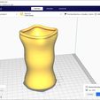 vase-319.jpg vase cup pot jug vessel "Thinner than thin" v319 for 3d-print or cnc