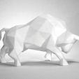 Bull 1.jpg Low Poly Animal Collection