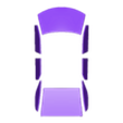 windows.stl Pontiac Aztek 2005 PRINTABLE CAR IN SEPARATE PARTS