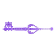 Oblivion Keyblade.STL Lâmina de chave de Oblivion