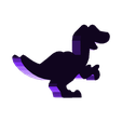 Velociraptor.stl Dino Meeples von Dinos Not Assembled Game