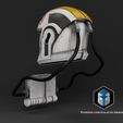 10003-1.jpg Phase 1 Clone Trooper Pilot Helmet - 3D Print Files