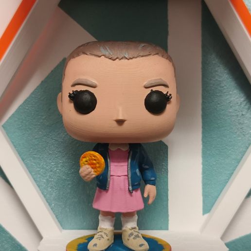 Stranger Things 11 Eleven funko pop style