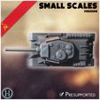 9.jpg T-34-85 M1945 (avec blindage à ressorts) (version réduite) - Armée soviétique WW2 Second Monde Front de l'Est Ostfront RPG Mini Hobby