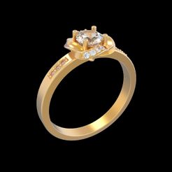 1.202.jpg Archivo 3D Anillo R054・Modelo para descargar y imprimir en 3D