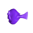 Dory-print_SubTool1.stl Dory 3D Comic Fish