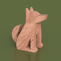 Dog.png STL-Datei Dog Totem kostenlos herunterladen • Modell zum 3D-Drucken, Piggie