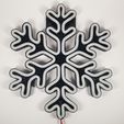 46890de5-9f4e-4c2a-a7b5-703fb50d245e.jpg Minimalist Snowflake LED Neon Sign - Winter / Christmas Decorations