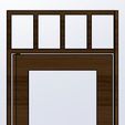 F2.jpg 1/12 Hinged dollhouse door (Hinged model No.8)