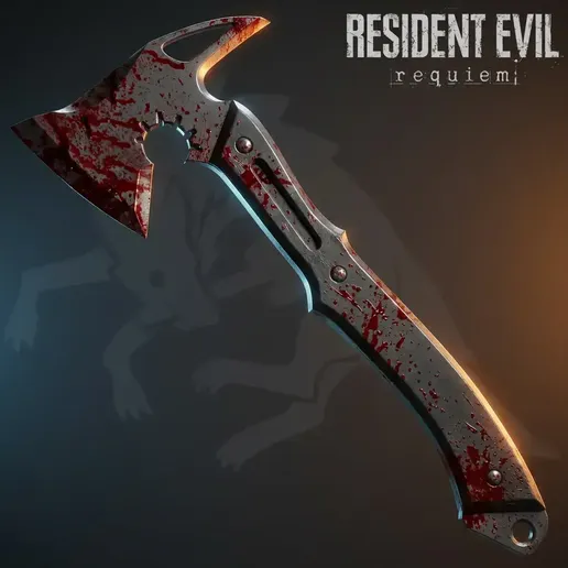 Residual Evil: Requiem – Leon S. Kennedy Tomahawk / Hatchet | Cosplay ...