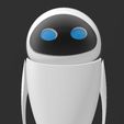 ALEXA_ECHO__DOT_5_EVA_WALL-E.jpg 2 em 1 Suporte Alexa Echo Dot 4a e 5a Geração Eva -Wall-e Pixar + BONUS