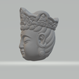 2.png Guanyin Head 3D print model