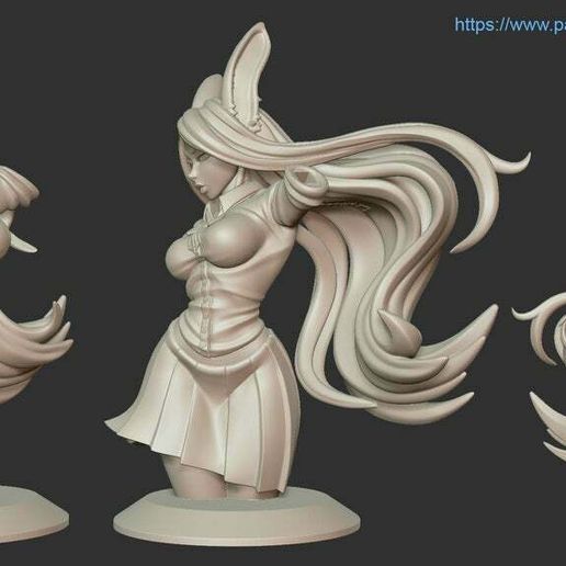 Rabbit Mirko School Girl Bust