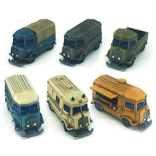 Akell K400 Cargo Van and variants - 3D model önizlemesi