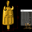 ew.png Cute Devil Monster Popsicle Pendant