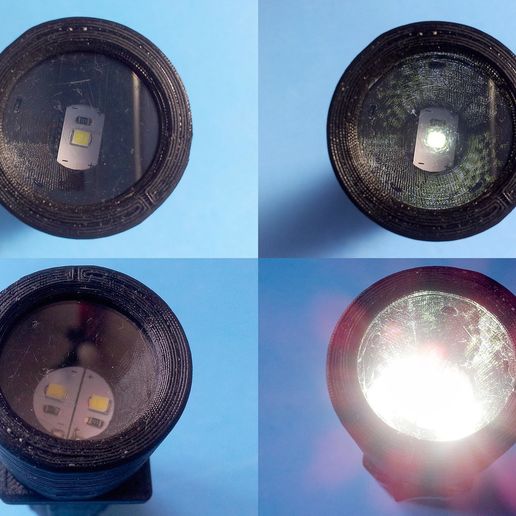 Linterna016.jpg Flashlight 18650 with charger TP4056.
