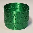 20220214_171004.jpg STL file 🍀 Four-Leaf Clover Vase Cup Tray 🍀・3D printer model to download