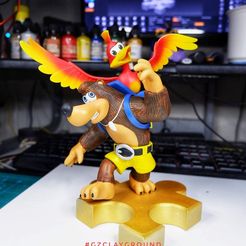 Banjoo-Kazooie.jpeg STL-Datei Banjoo Kazooie・Modell zum Herunterladen und 3D-Drucken