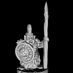 Bighawkboi.png STL file Easy-Print Poxy Yelling Goblinoid・3D printer model to download