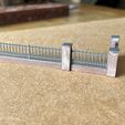 Brick-Wall-Metal-Fence-Print-2.jpg Model Railway Brick Wall with Metal Railings