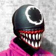245158952_10226886327083275_2052923281295561075_n.jpg Squid Game Mask - Soldier Venom Mask Fan Art