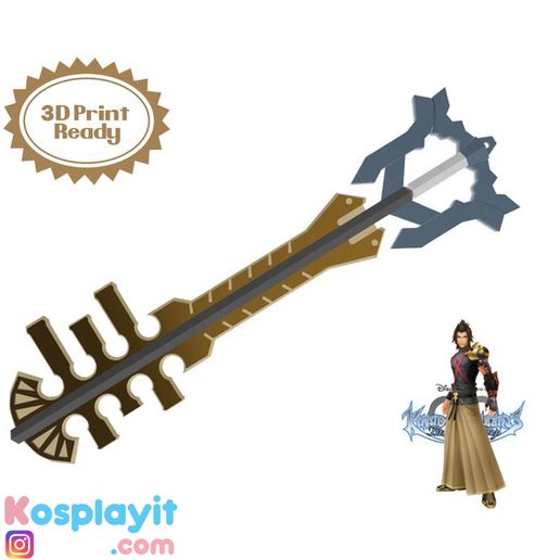 3mf File 50 Terra End Of Earth Keyblade 3d Model 3d Print Ready For 3d Printing Ends Of Earth Keyblade Terra Cosplay Kingdom Hearts 3d Print Design To Download Cults