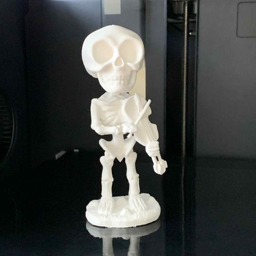 Skeleton filharmonic Hallowen 3D model