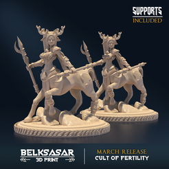001.png Archivo STL Midday Cervitaur D Topless and Normal・Modelo para descargar y imprimir en 3D