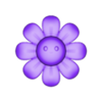 LittleFlower.obj Girasol sonriente