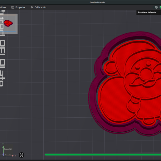 Papa-Noel-Cortador.png Pack de 8 cortadores de Navidad