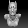 Catwoman_0013_Layer 10.jpg Archivo STL Busto Gatúbela 2 versiones・Objeto imprimible en 3D para descargar