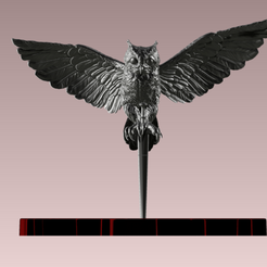 2022-06-07.png STL file Owl・Template to download and 3D print, petlurasumon